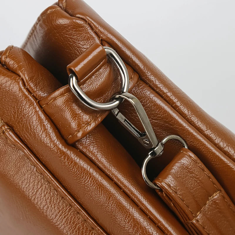 Luxury Designer Multilayer Ladies Handbags High Quality Leather Shoulder Bags Women 2025 Female Crossbody Bag Purses and  Sac Master Coach HQ