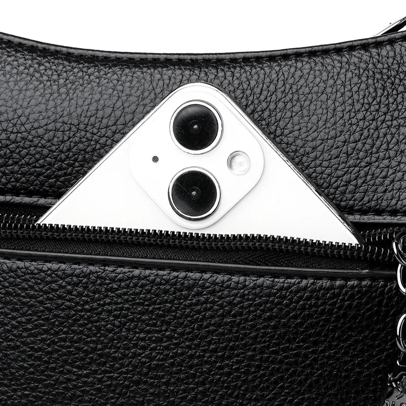 Luxury Designer Ladies Handbags New High Quality Leather Shoulder Bag For Women Female Retro And Minimalist Crossbody Bags Purse Master Coach HQ