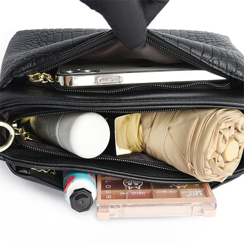 Luxury Designer Ladies Handbags High Quality Leather Shoulder Bags for Women 2025 Female Crossbody Bag Purses and Handbags Sac Master Coach HQ