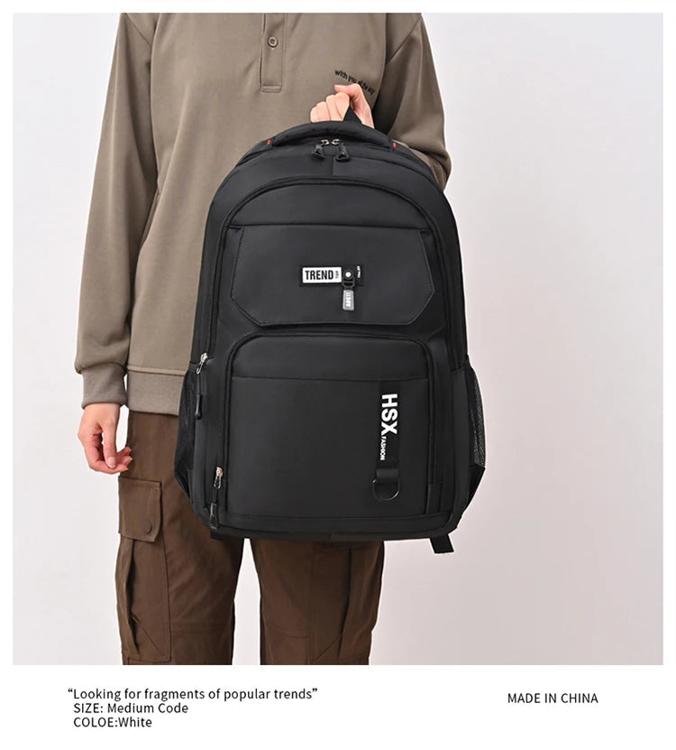 FashionLuxury Brand Man's Backpack High Quality Man's Bags Large Capacity Computer Bag Waterproof School Bags Handbag For Man Master Coach HQ