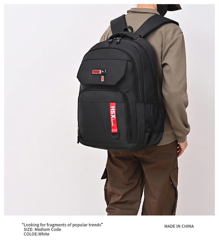 FashionLuxury Brand Man's Backpack High Quality Man's Bags Large Capacity Computer Bag Waterproof School Bags Handbag For Man Master Coach HQ