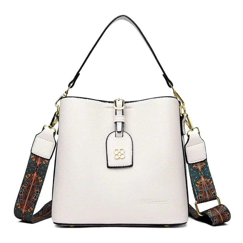 Luxury Designer High Quality Leather Women's Handbag Purses 3 Layers Multifunctional Ladies Shoulder Messenger Bags Sac Femme Master Coach HQ