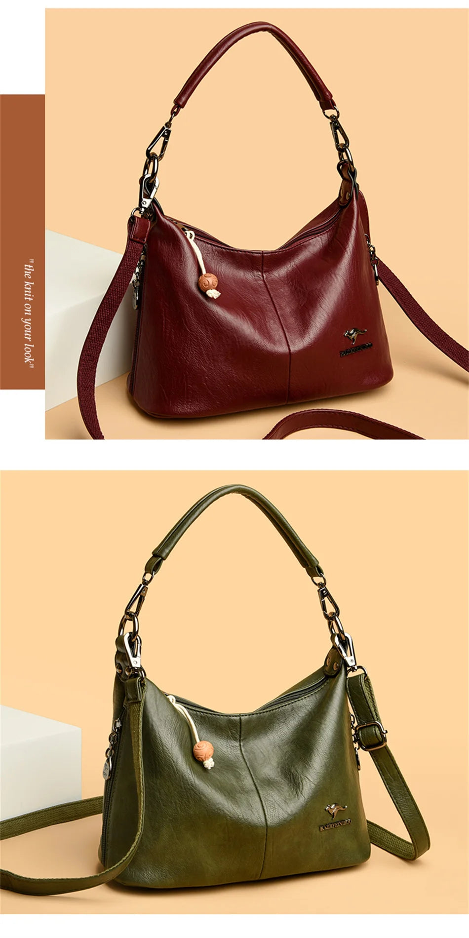 Luxury Handbags Women Bags Designer High-quality Leather Shoulder Bags for Women 2024 Casual Solid Color Purse and Handbags Sac Master Coach HQ