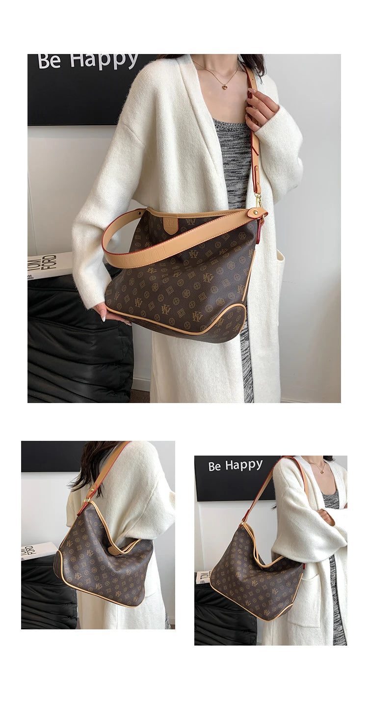 Luxury Brand Women's Messenger Bag Premium Leather Crossbody Shoulder Handbag Elegant Ladies Tote Purse Design Master Coach HQ