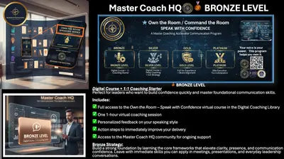 Command the Room - Speak with Confidence Master Coach HQ