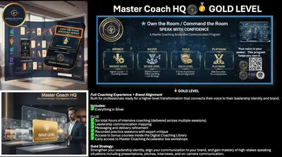 Command the Room - Speak with Confidence Master Coach HQ
