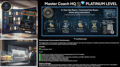 Command the Room - Speak with Confidence Master Coach HQ