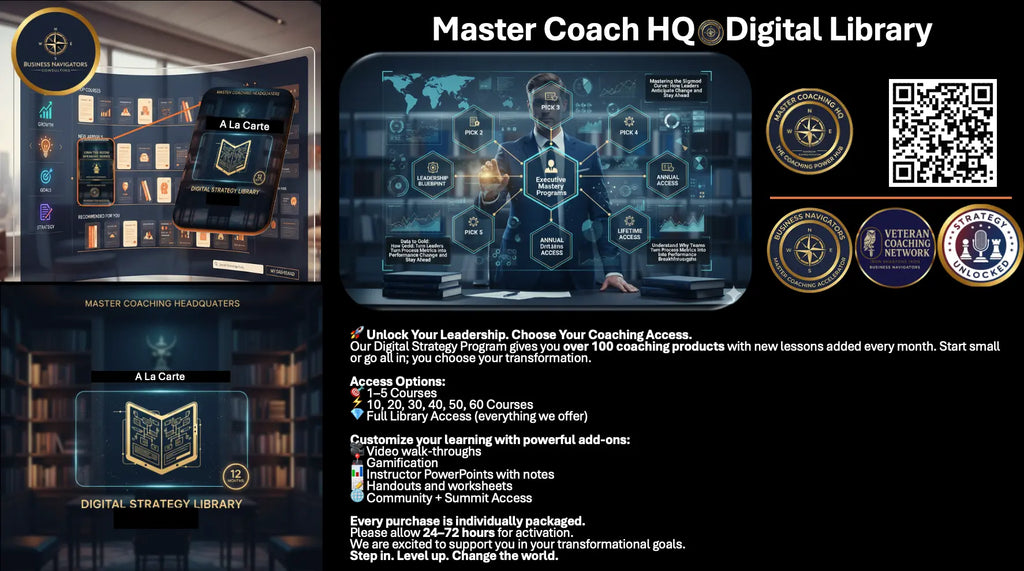 🎓 Coaching vs. Mentoring: The Upgrade Every Executive Should Understand Master Coach HQ