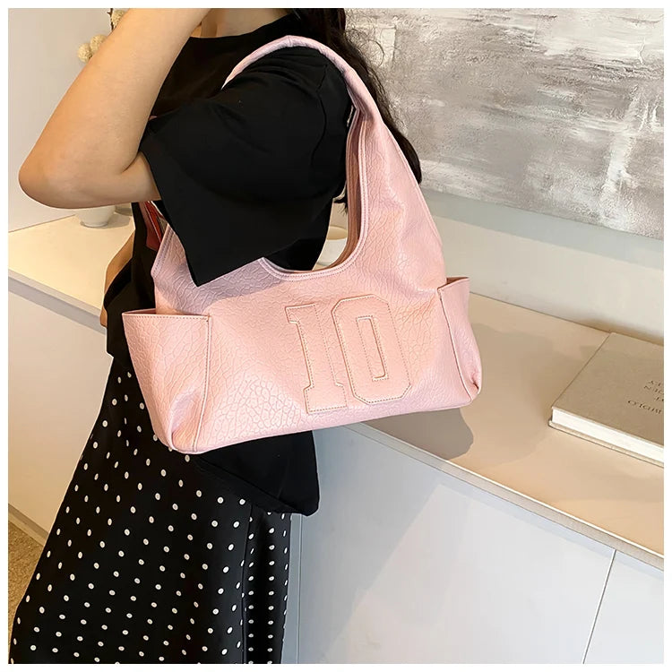 Luxury Women Bag 2025 New Armpit Handbags Women Shoulder Hobos Purse Top-Handle Bag Punk Cool Girls Shopping Packs Large Bolsas Master Coach HQ