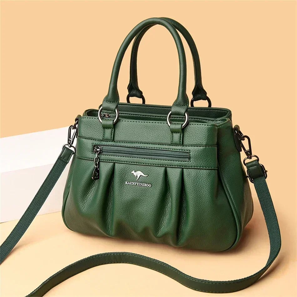 Luxury Handbags Women Bags Designer 3 Layers Leather Hand Bags Big Capacity Tote Bag for Women Vintage Top-handle Shoulder Bags Master Coach HQ