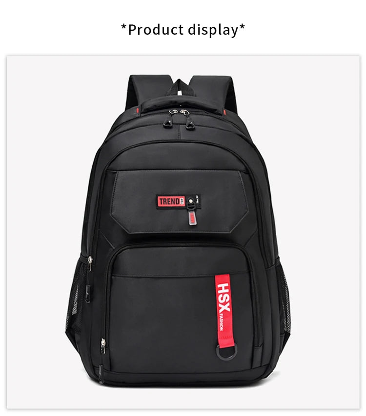 FashionLuxury Brand Man's Backpack High Quality Man's Bags Large Capacity Computer Bag Waterproof School Bags Handbag For Man Master Coach HQ