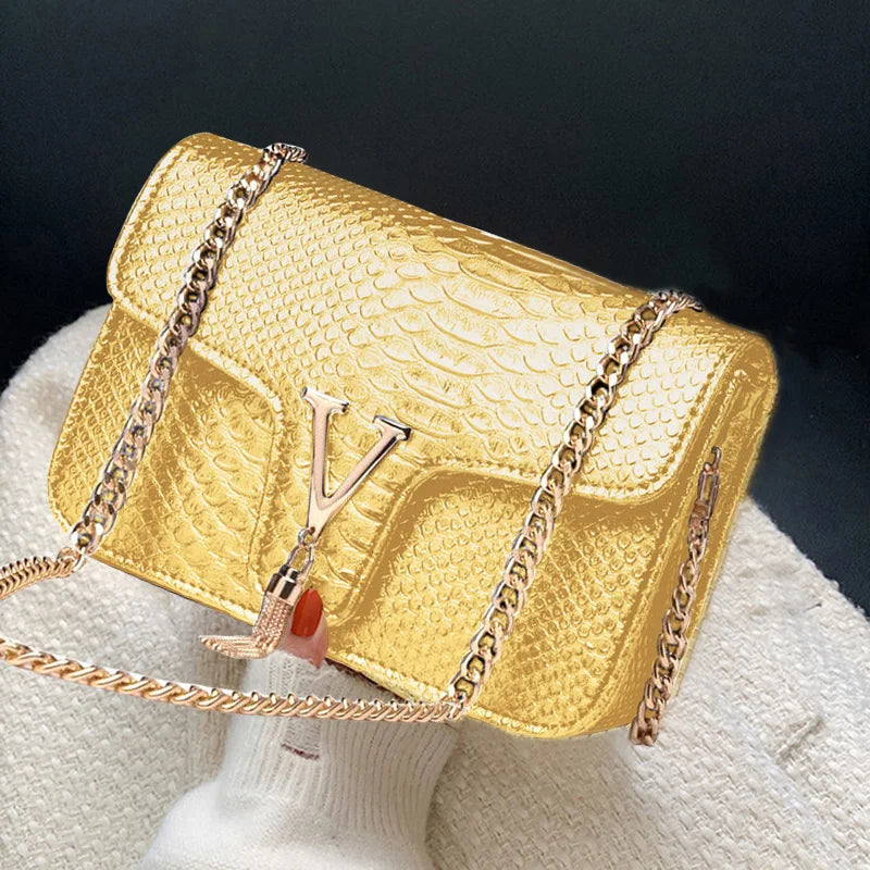 Luxury Handbags Women's Bags Brand Fashion V Chain Shoulder Crossbody Bags For Women Sac A Main Femme De Marque Luxe Cuir 2023 Master Coach HQ