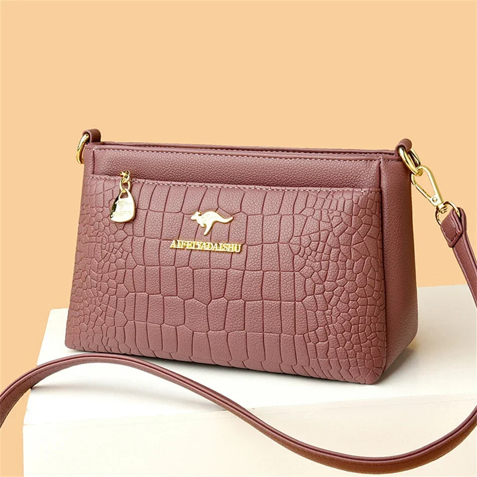 Luxury Designer Ladies Handbags High Quality Leather Shoulder Bags for Women 2025 Female Crossbody Bag Purses and Handbags Sac Master Coach HQ