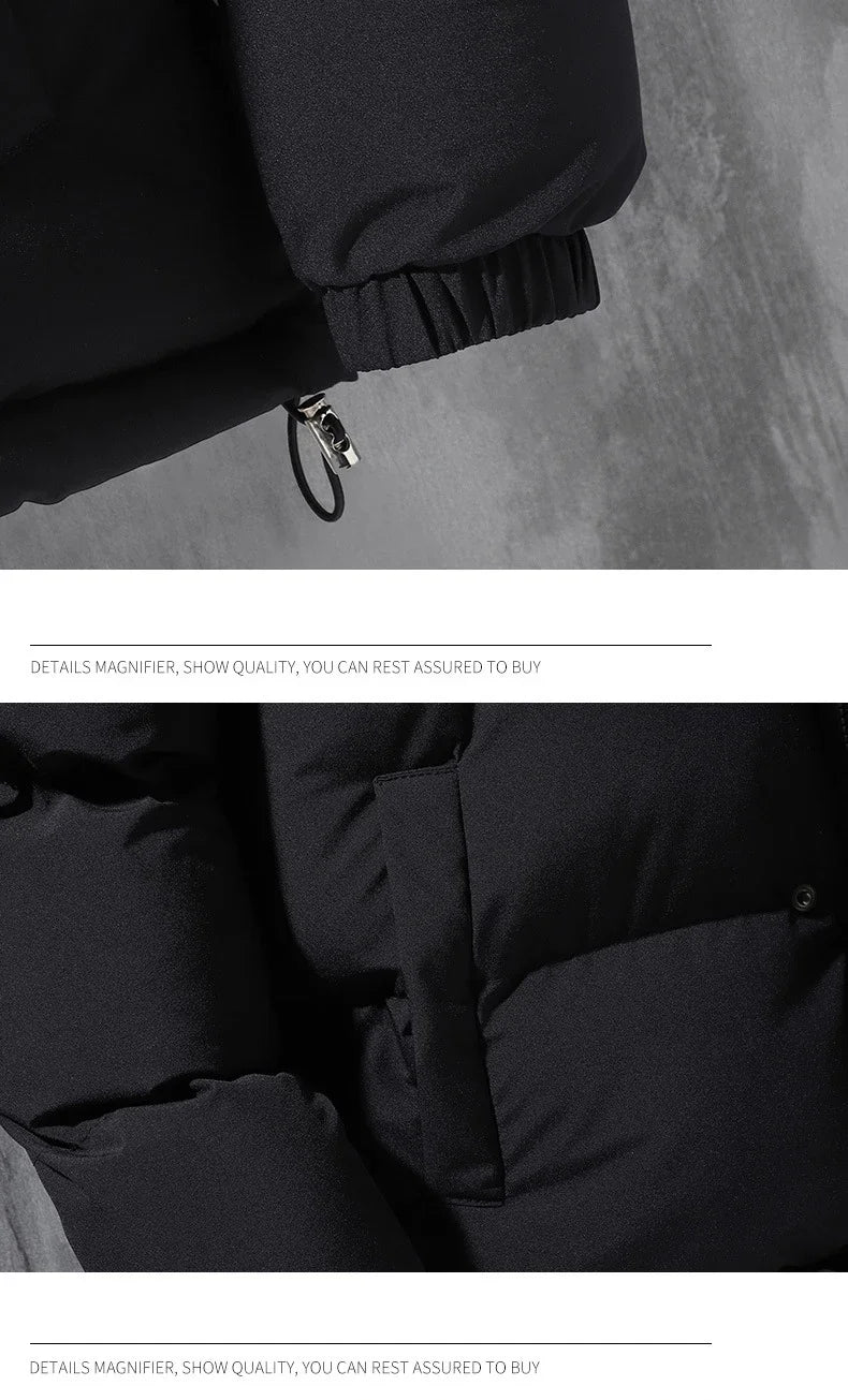 Male Coat Windbreaker Jackets For Men Fashion Parkas Autumn Winter Overcoat Men's Casual Jacket Keep Warm Windproof Hombre New Master Coach HQ