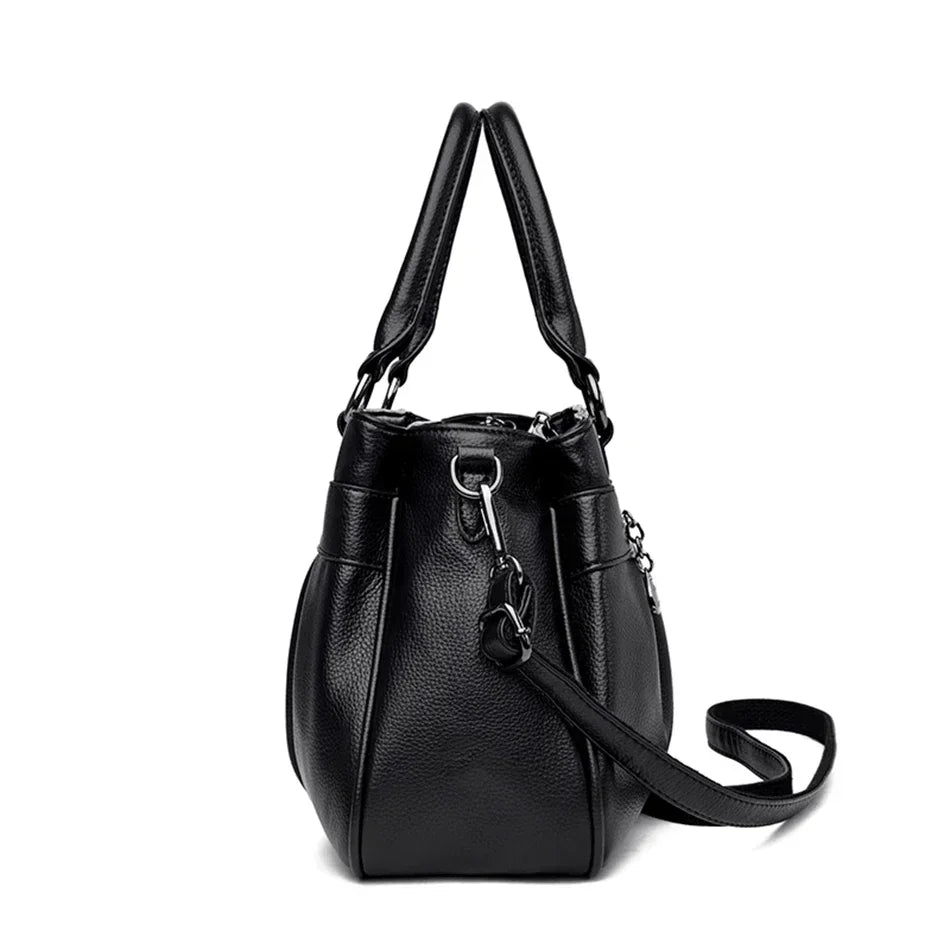 Luxury Handbags Women Bags Designer 3 Layers Leather Hand Bags Big Capacity Tote Bag for Women Vintage Top-handle Shoulder Bags Master Coach HQ