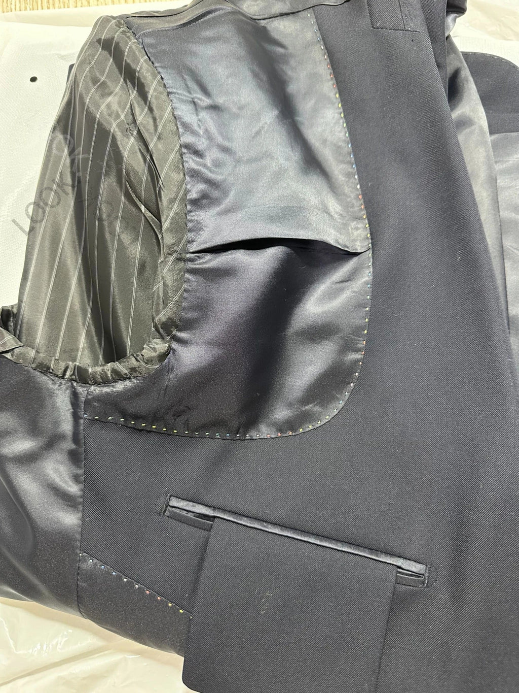 Men's Premium Suit -Business Suit, Professional Formal Wear, Ideal for Work and Weddings,50% Wool,Customizable Fit with 20 Sizes Master Coach HQ