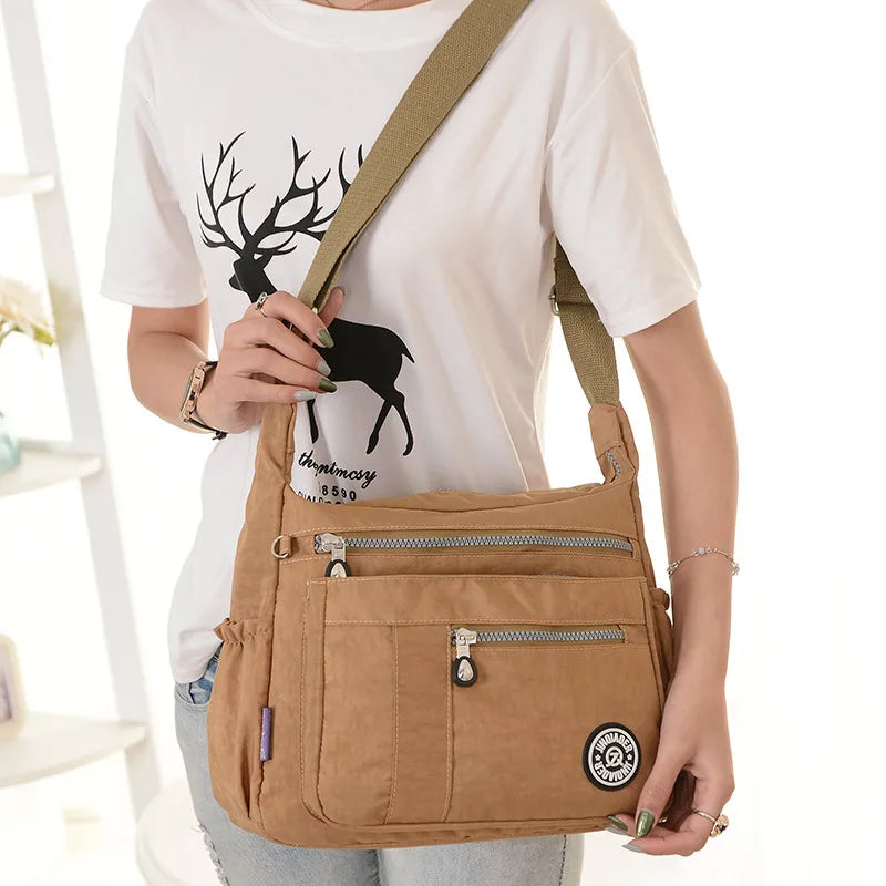 Luxury handbags women bags designer fashion nylon crossbody bags for women 2022 high capacity travel shoulder bags purses sac Master Coach HQ