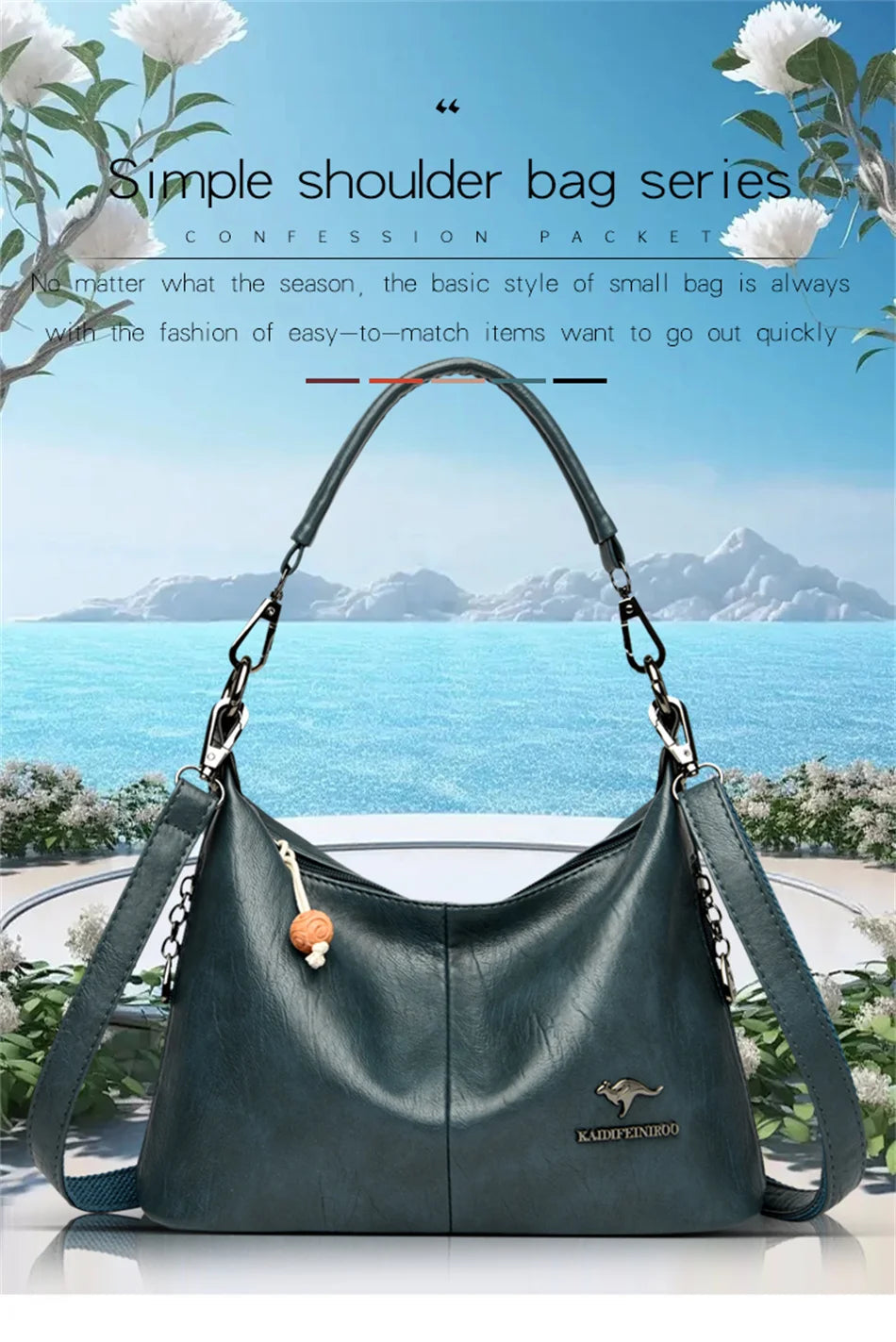 Luxury Handbags Women Bags Designer High-quality Leather Shoulder Bags for Women 2024 Casual Solid Color Purse and Handbags Sac Master Coach HQ